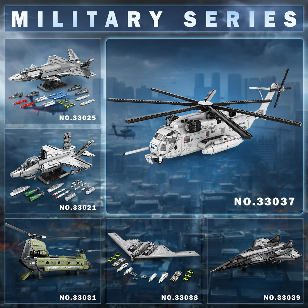 Reobrix CH-53 helicopter as a thoughtful gift for aviation fans