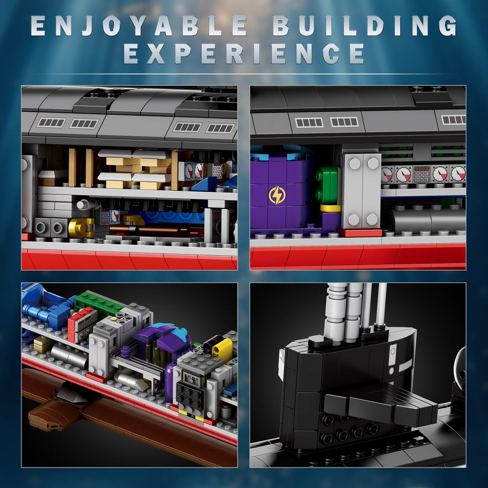 Reobrix premium packaging makes gifting this intricate model ready for military history enthusiasts.