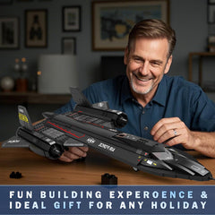 SR-71 Blackbird assembly process for hands-on aviation learning.