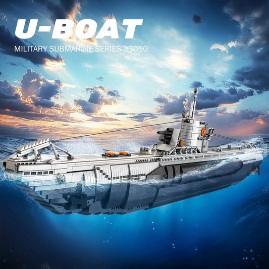 Reobrix U-Boat Submarine interior-detail with missile compartment and kitchen