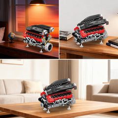 Reobrix V12 engine model gift pack ideal for car lovers and collectors
