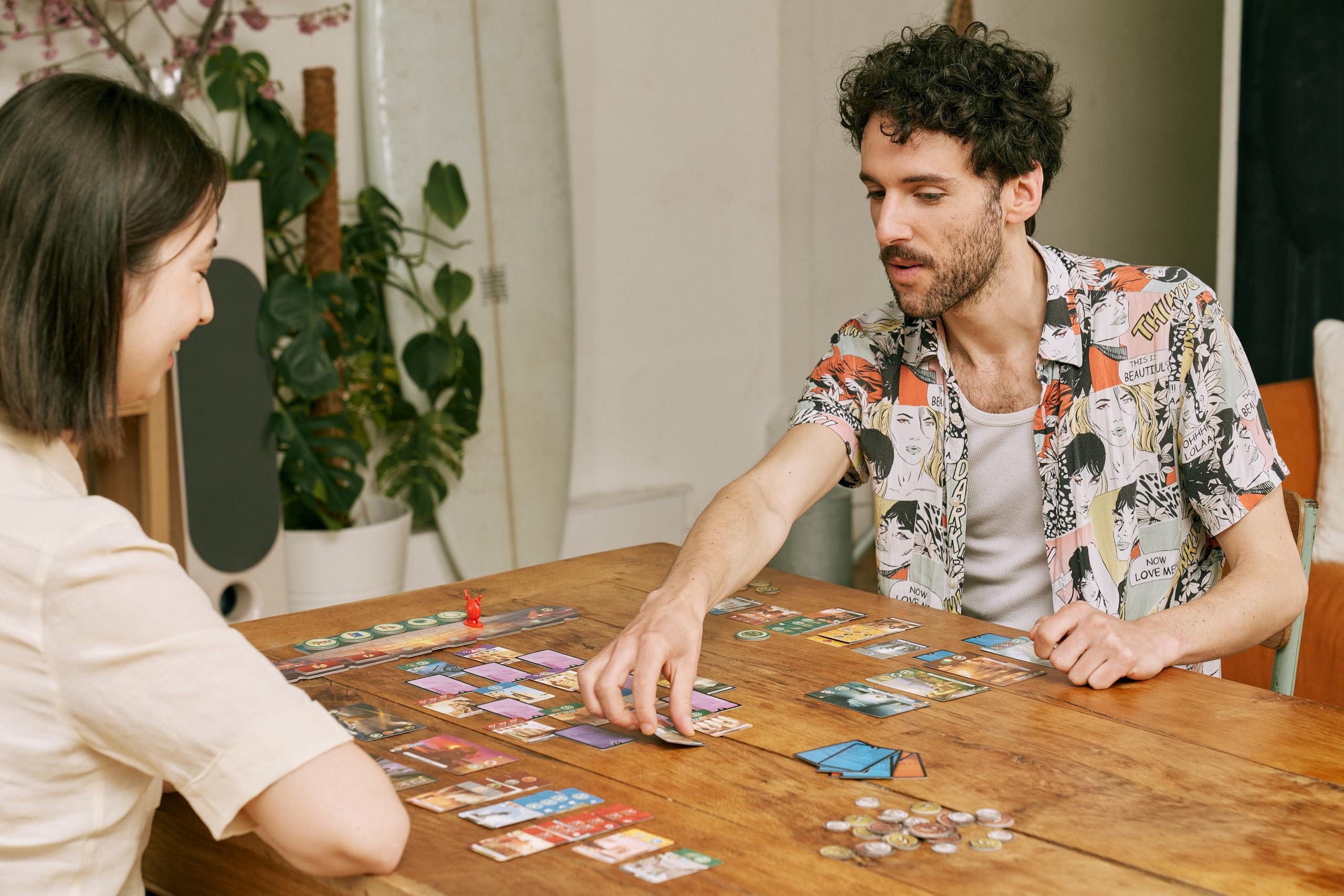 Repos Production Agora box art showcases the ancient world and components