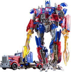 REPYTS deformation robot toy demonstrates 2-in-1 robot-to-truck transformation.