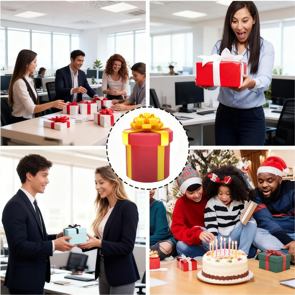 Rercarre prank gift box ideal for birthdays, holidays, and lively gatherings.