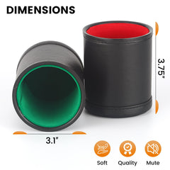 RERIVER includes 30 colorful 16mm dot dice for instant play