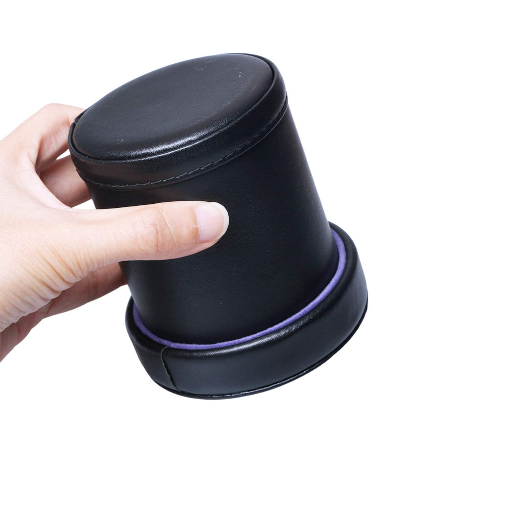 RERIVER dice cup held in hand for size and grip