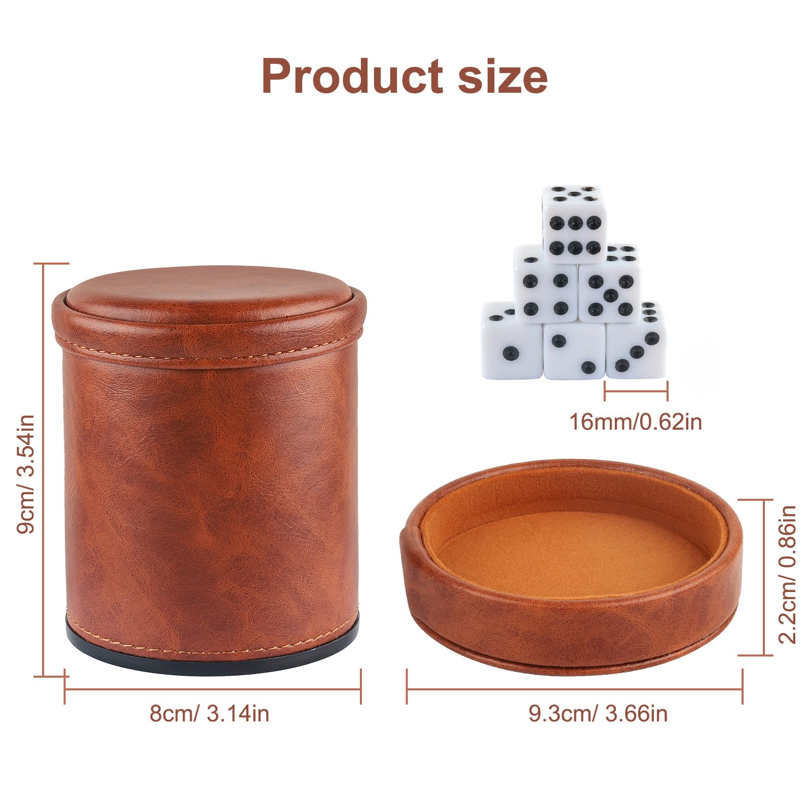 RERIVER dice cup ready for family game night