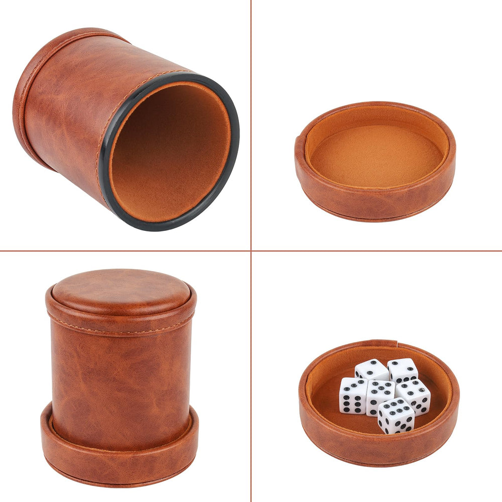 RERIVER secure lid fits tightly on the dice cup