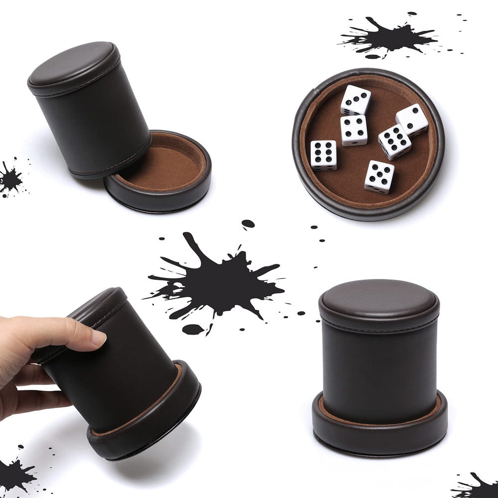 RERIVER straight-wall dice cup design for stable shaking and easy handling.