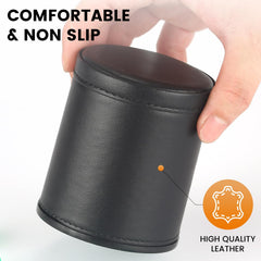 RERIVER cups measure 3.5 inches tall for easy handling