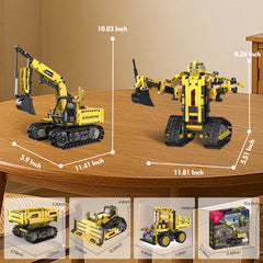 Resosese 555-piece construction encourages independent learning and problem-solving skills.