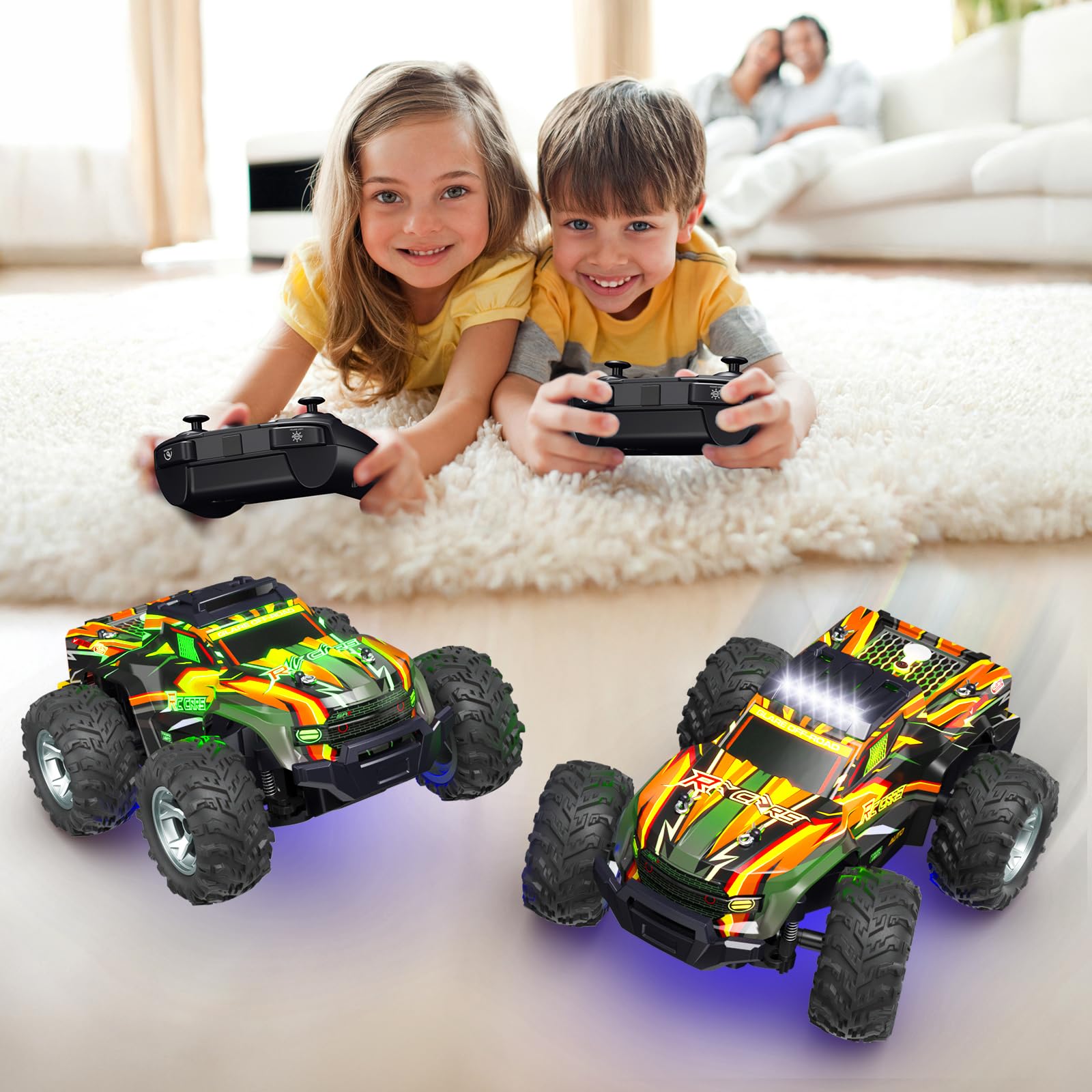 Resosese durable ABS body endures stairs, grass, and sand