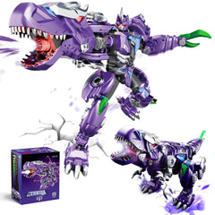 Resosese transforming toy in a high-energy pose with quick mode change