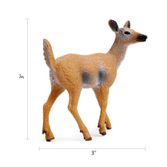 RESTCLOUD deer figurines diorama scene pack for forest displays and play.