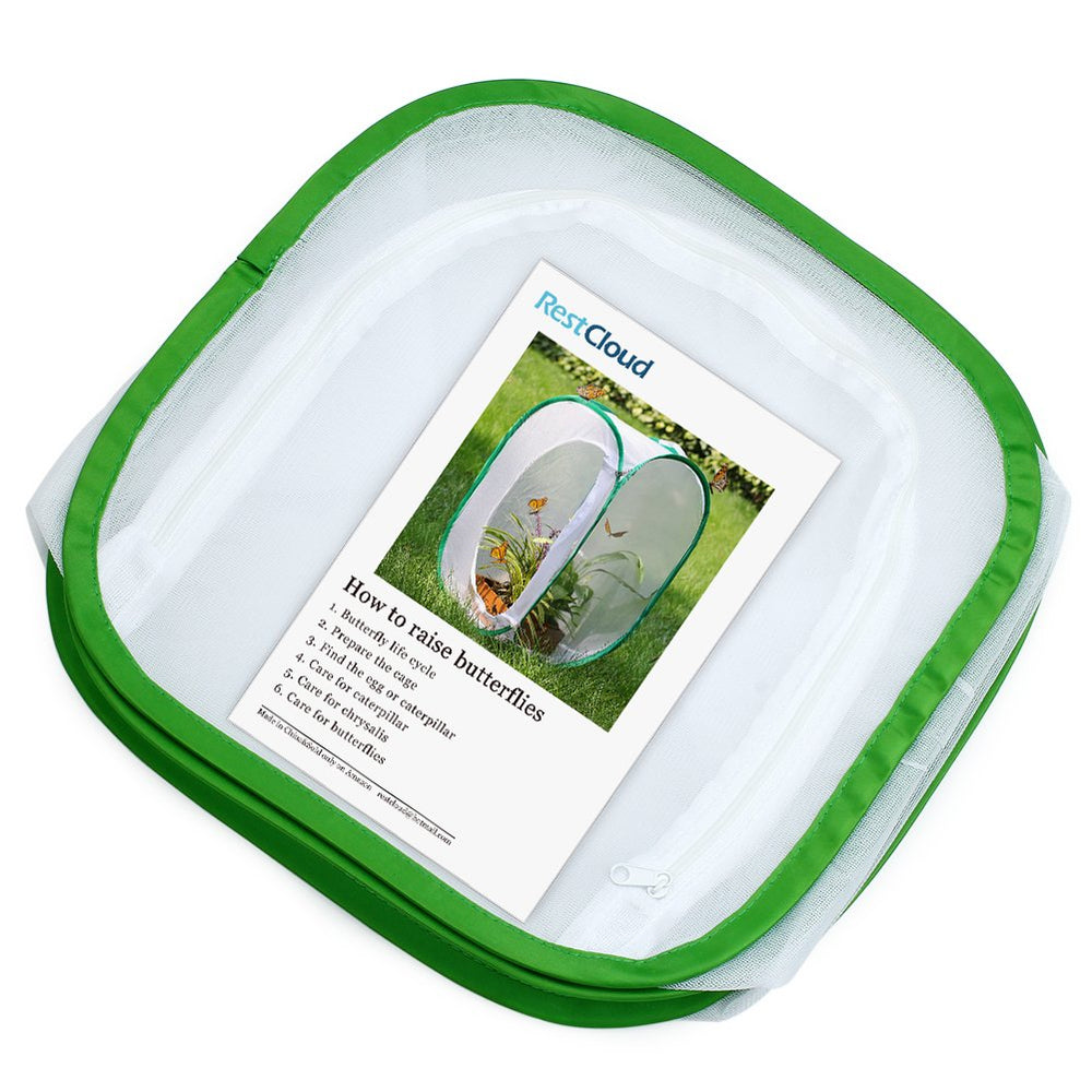 RESTCLOUD monarch habitat easy storage flat design saves closet space.