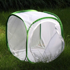 RESTCLOUD monarch habitat large zipper opening for easy feeding and release.