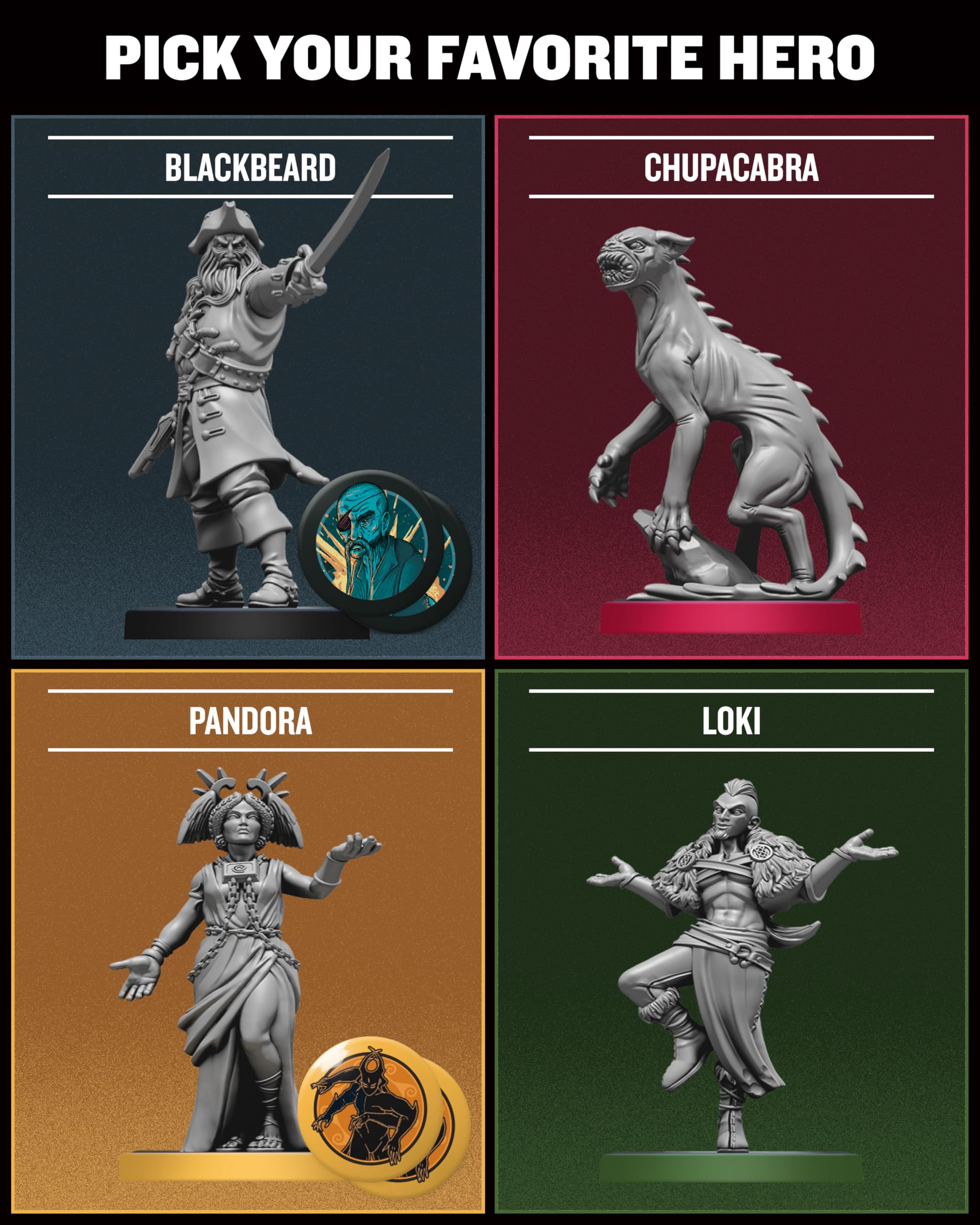 Restoration Games Unmatched Vol 3 Santa's Workshop battlefield map for festive arena duels.