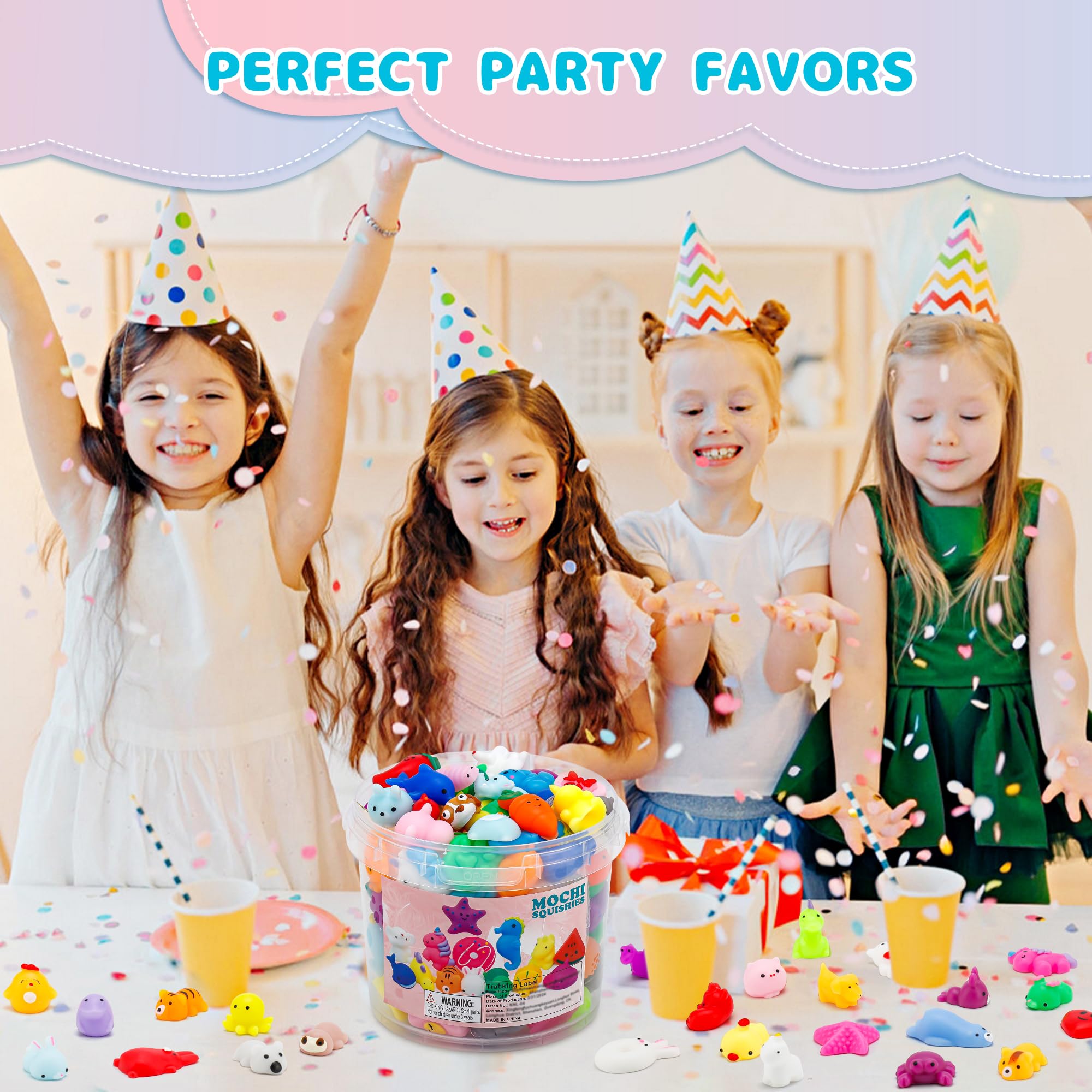 Resumplan Mochi Squishy bulk pack provides affordable, mess-free gift options