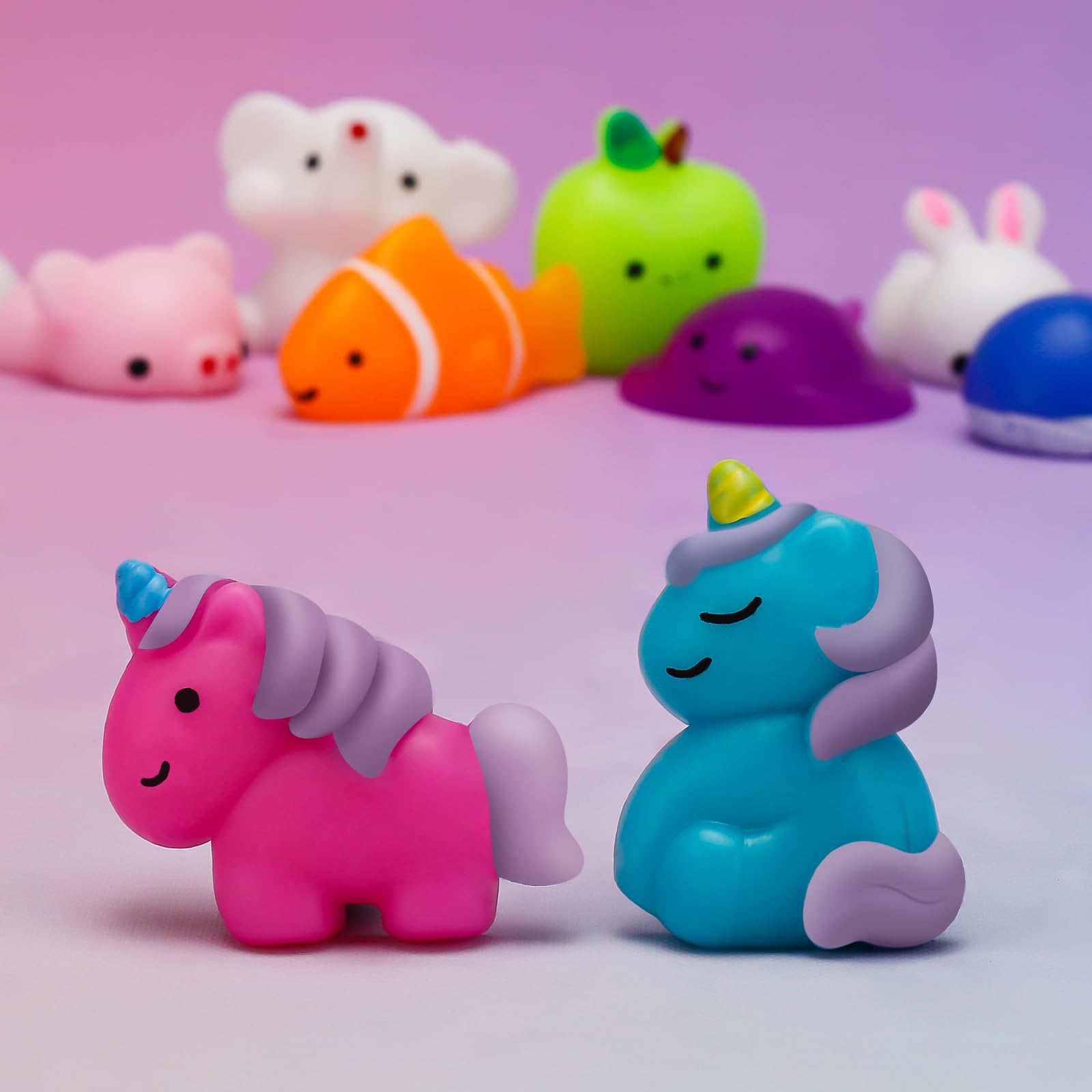 Resumplan Mochi Squishy easy-clean material keeps playtime tidy and enjoyable