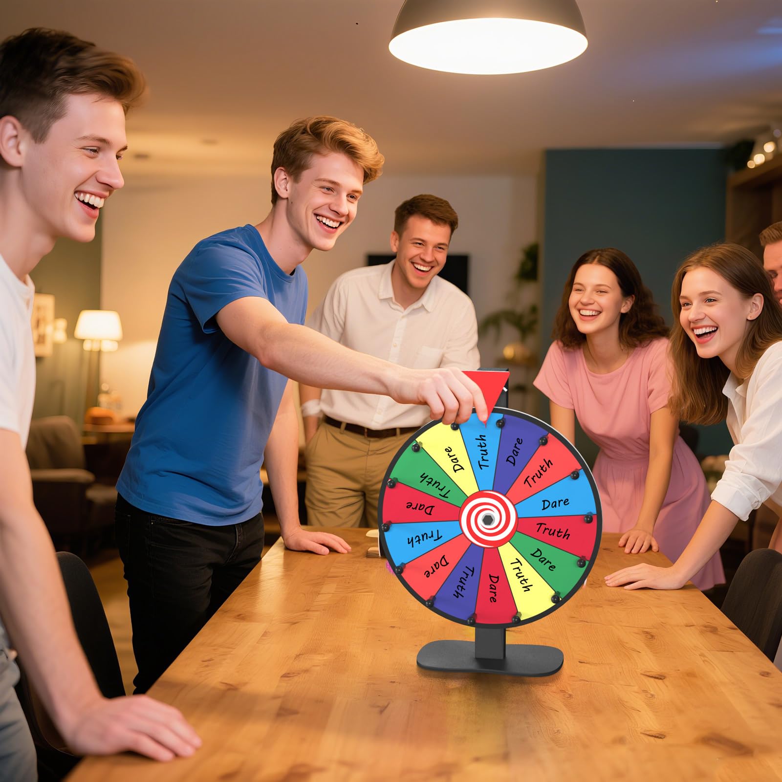 Retbtnm erasable surface on prize wheel for quick prize changes