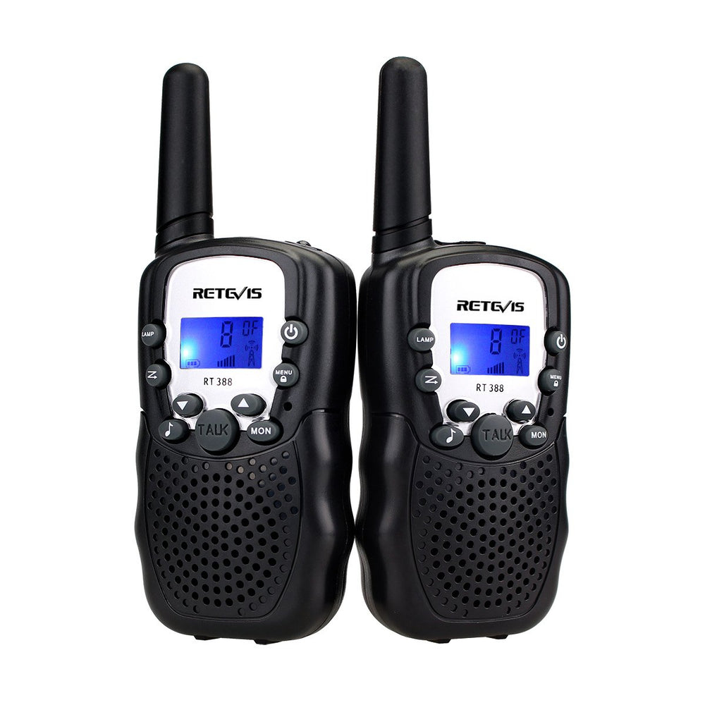 Retevis RT388 kids walkie-talkies pair for outdoor play and easy group communication