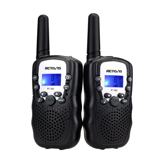 Retevis RT388 kids walkie-talkies pair for outdoor play and easy group communication