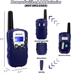 Retevis RT388 supports one-to-one or group chats on the same code