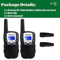 Retevis RT388 used by kids during hiking and outdoor adventures