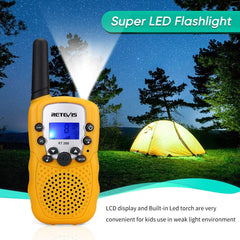 Retevis RT388 ideal for outdoor camping and neighborhood games.