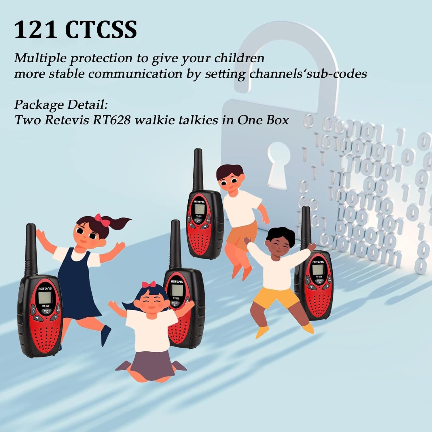 Retevis RT628 family garden games keep kids connected outdoors.