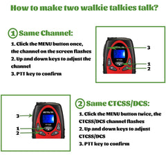 Retevis RT628 lightweight handheld device ideal for outdoor activities.