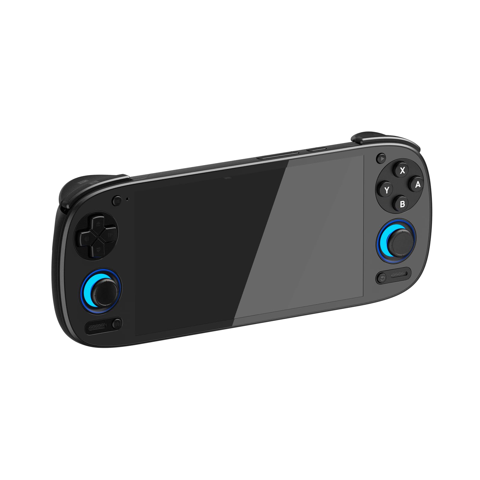 Retroid Pocket 5 front view with bright 5.5-inch display for on-the-go gaming.