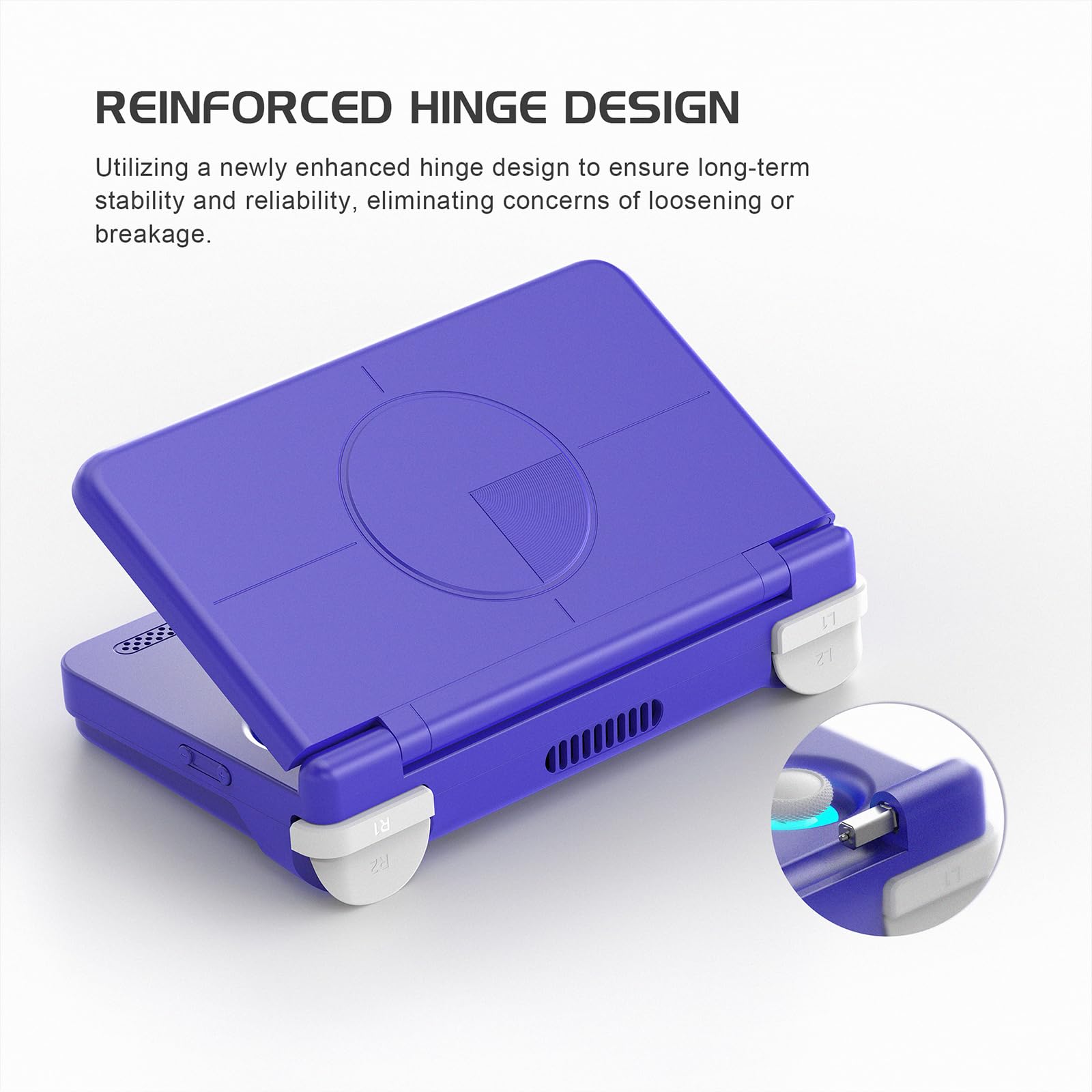 Retroid Pocket Flip 2 5000mAh battery for long gaming sessions.