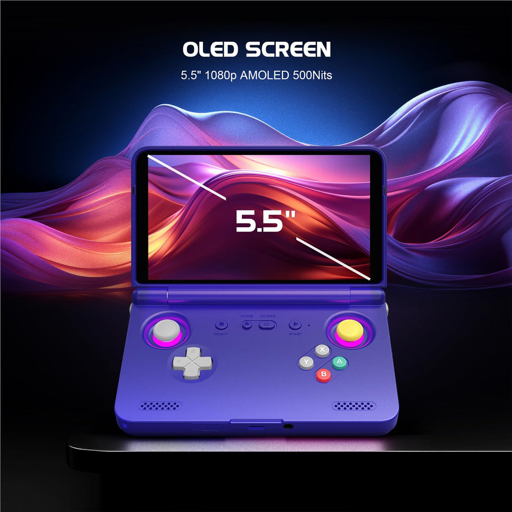 Retroid Pocket Flip 2 hall-effect sticks provide drift-free precision in gameplay.