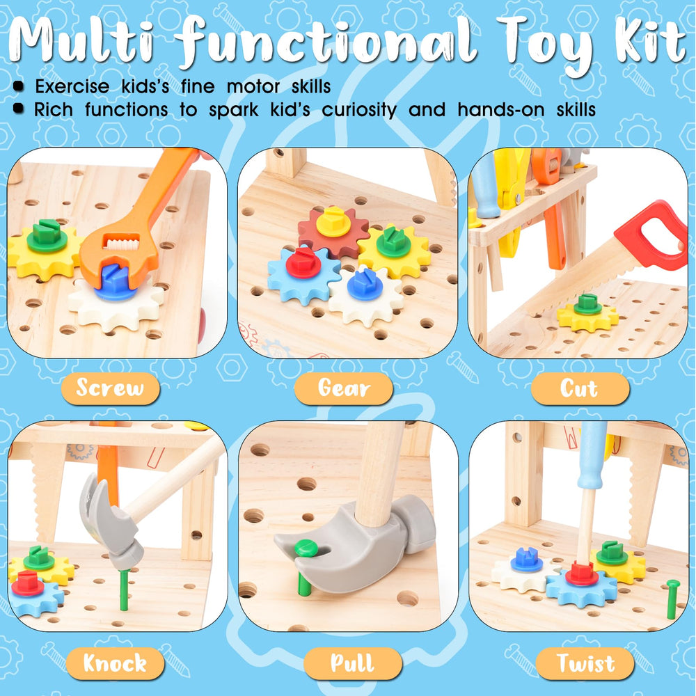 REXBETI hand-eye coordination tools improve manipulation skills for little hands.