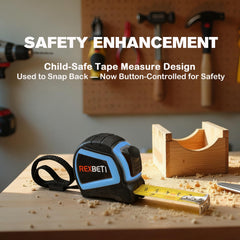 REXBETI carbon steel tools with soft rubber handles for comfortable grip.
