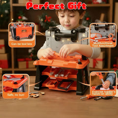 REXBETI four-wheel box – storage plus driveable toy chest for kids