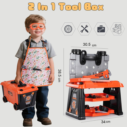 REXBETI kids drill bits set – promotes imaginative construction play and fine motor skills