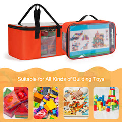 Rexmica bag two-way zipper enables quick access to contents.