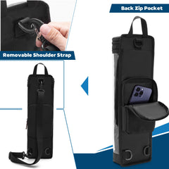 Rexmica back pocket stores phone or cards safely