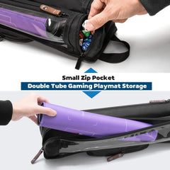 Rexmica case top pockets store dice securely during play