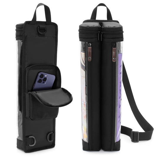 Rexmica playmat tube case with dual mats inside for MTG/TCG travel