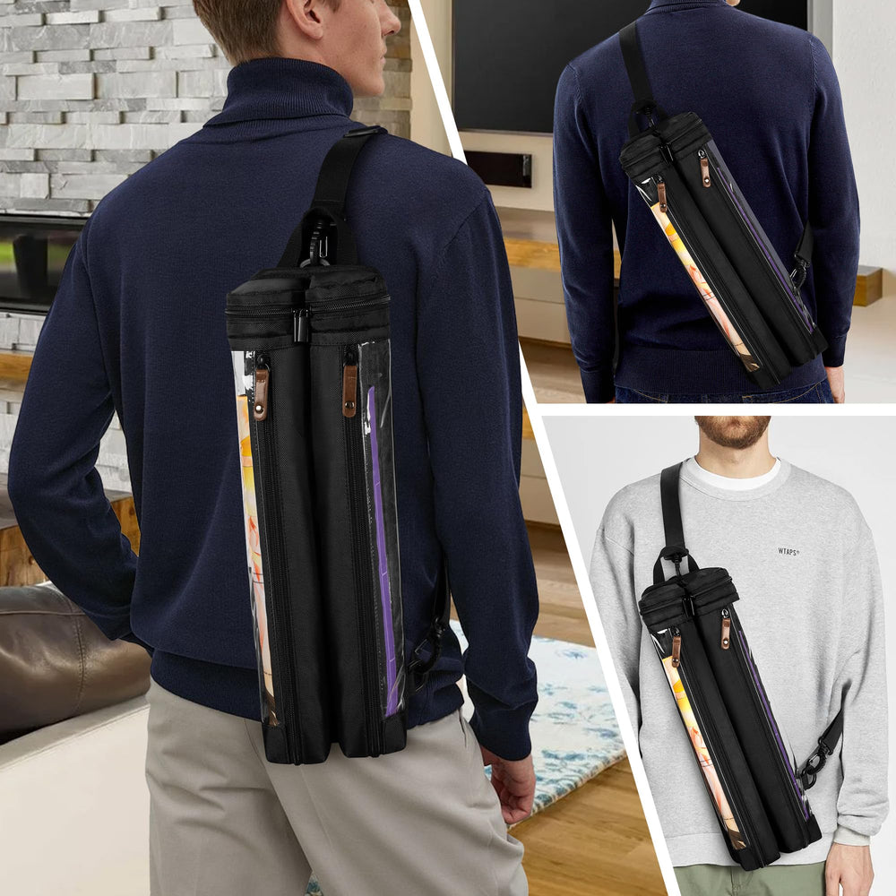 Rexmica leather-zipper detail adds durability and style