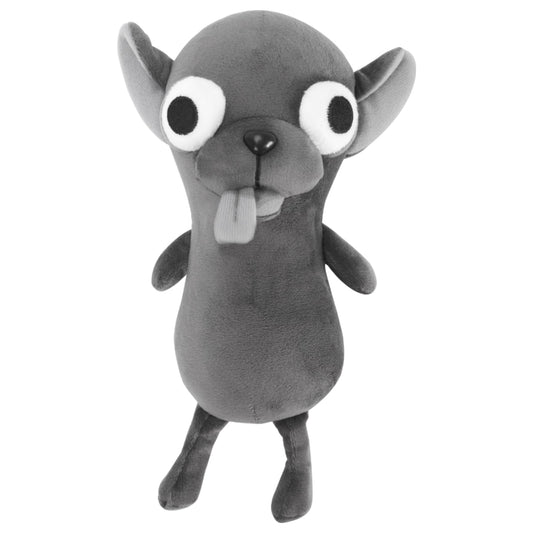 RHHSSE Funny Big Eyed Chihuahua Plush on desk for playful mood boost.