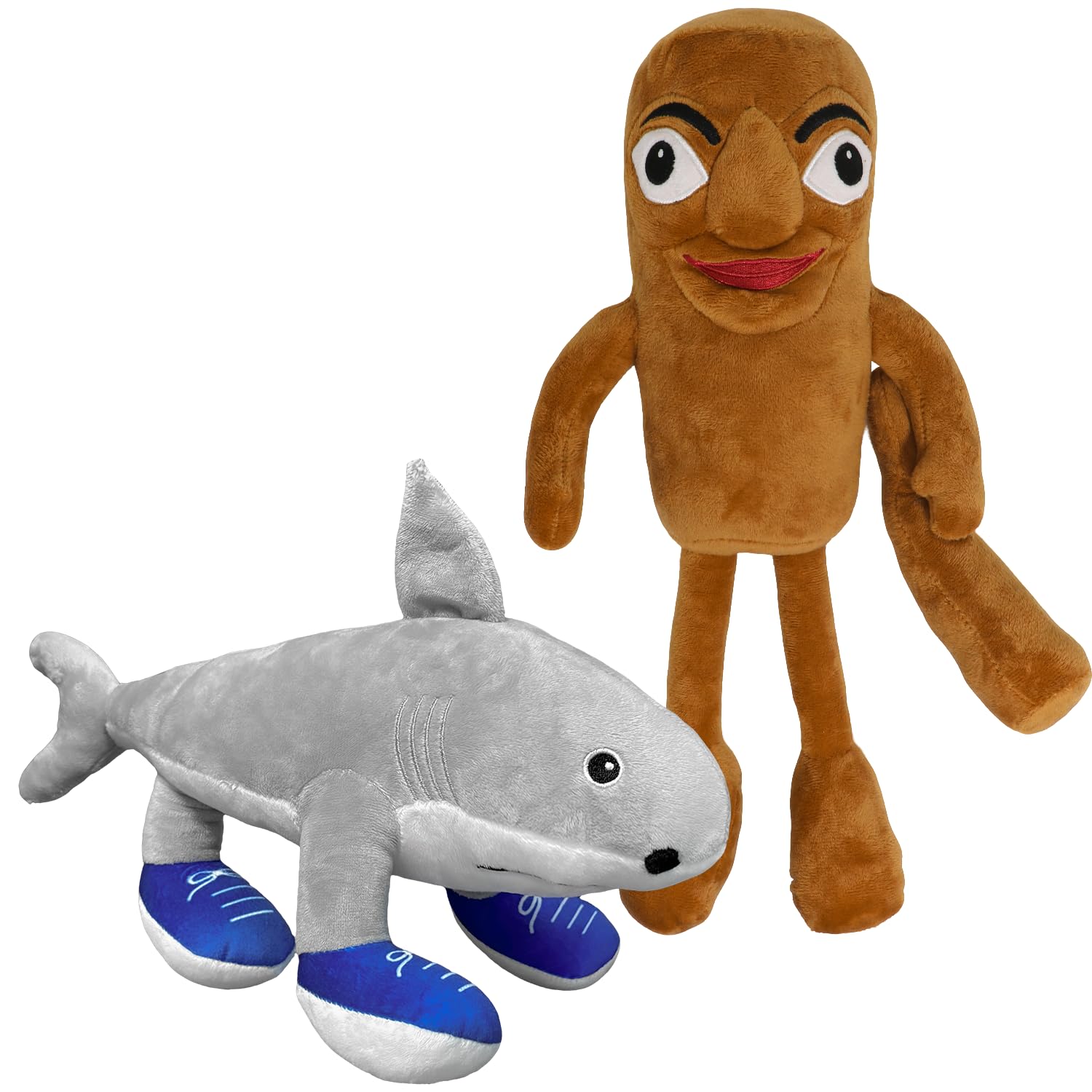 RHMKTC Tung Tung Sahur front view plush, perfect for display and cuddling.