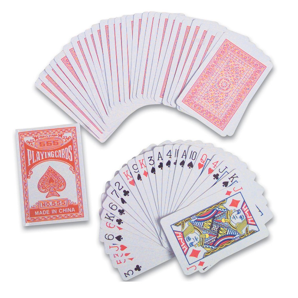 Rhode Island Novelty playing cards in a printed box, ideal for family game nights.