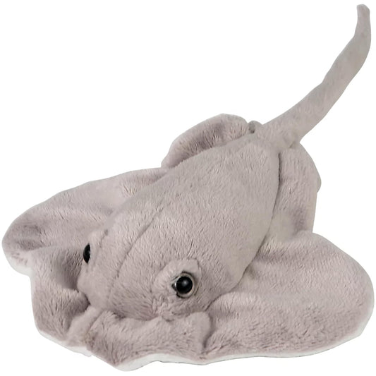 Rhode Island Novelty stingray soft plush close-up showcases cozy material and attention to detail.
