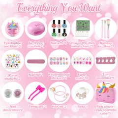 Rhybor eyeshadow and blush set for color-coordinated pretend beauty play.