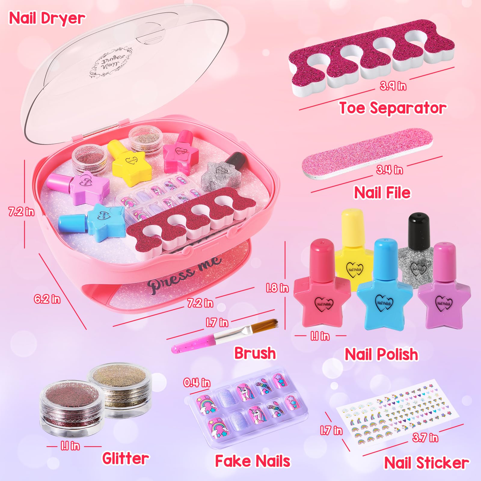 RIANEAN fake nails and accessories spark quick, playful nail art sessions
