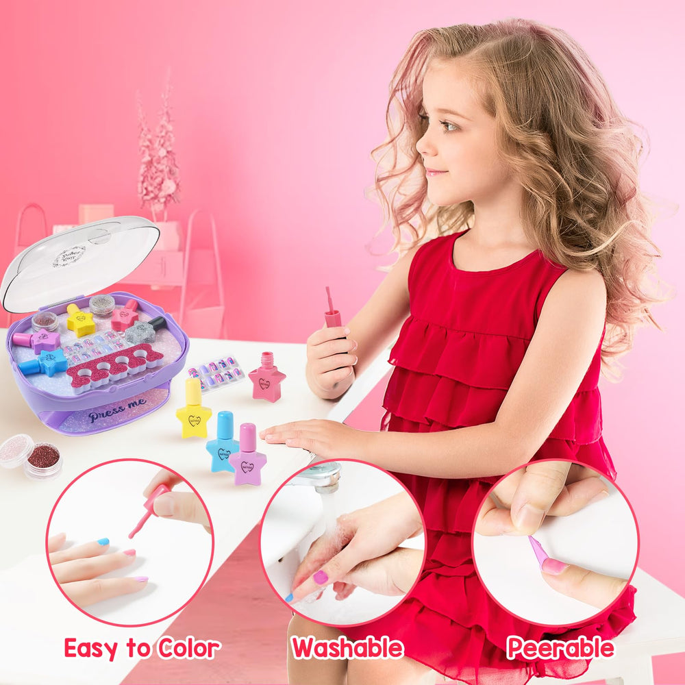 RIANEAN nail dryer focuses on quick-dry action for safe, mess-free color results.